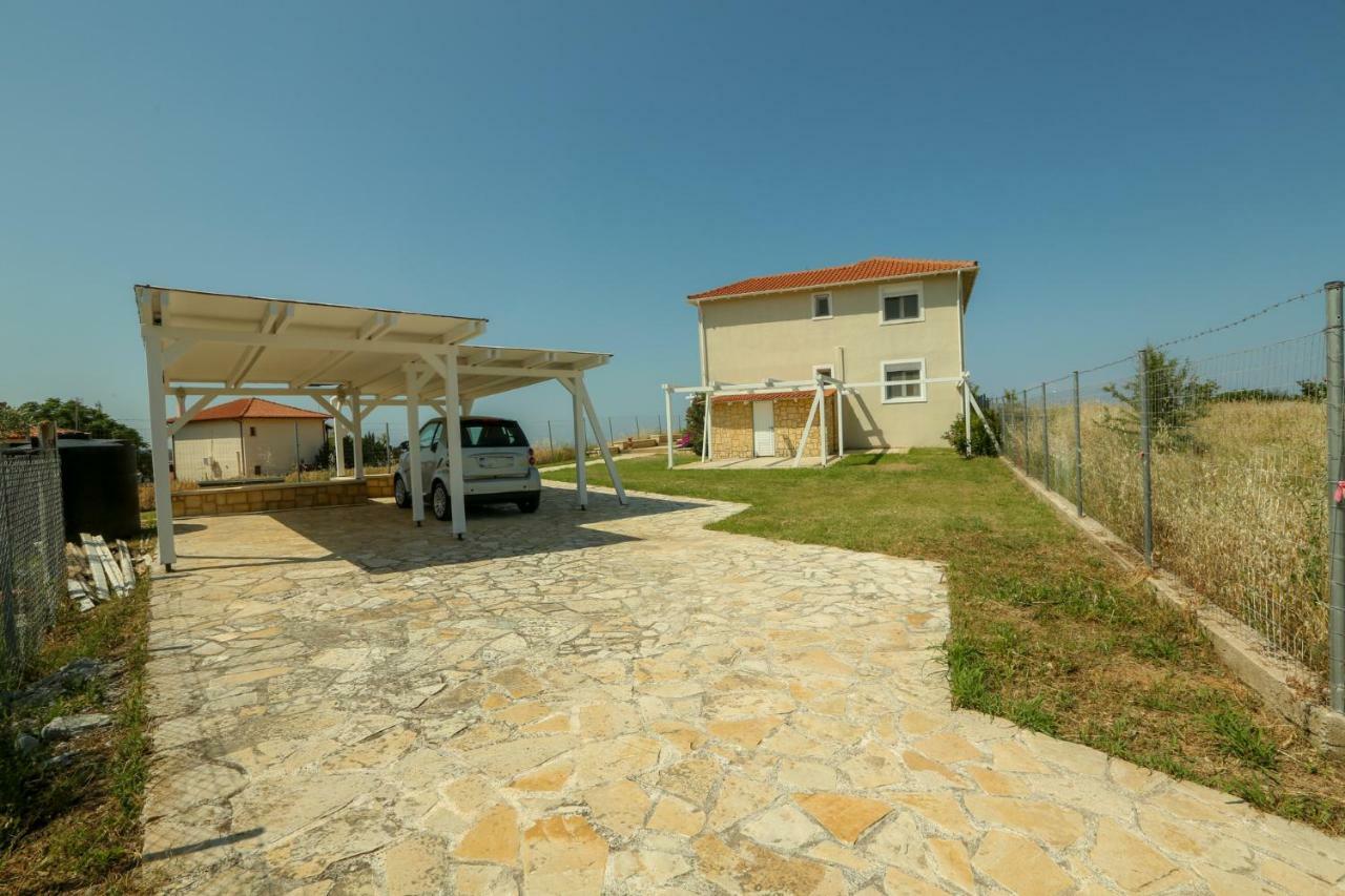 Magnificent Seascape Villa On A Secluded Beach Nea Moudania Exterior photo